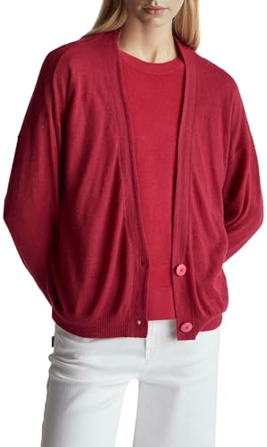 United Colors of Benetton Cárdigan M/L, Rojo, S - Sports & Fitness Amazon Spain à 12.83€