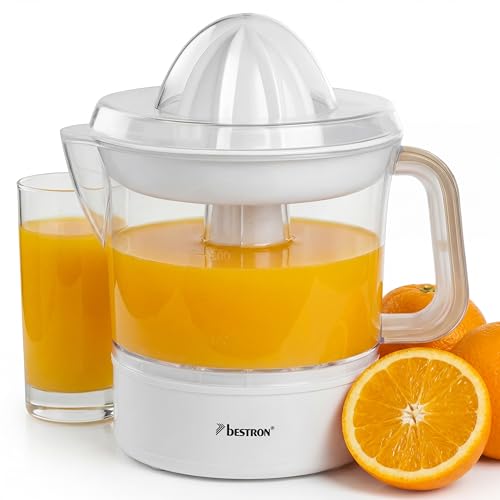 Bestron elektrische Zitrus- & Orangenpresse, inkl. 2... - Maison & Cuisine Amazon Allemagne à 13.49€