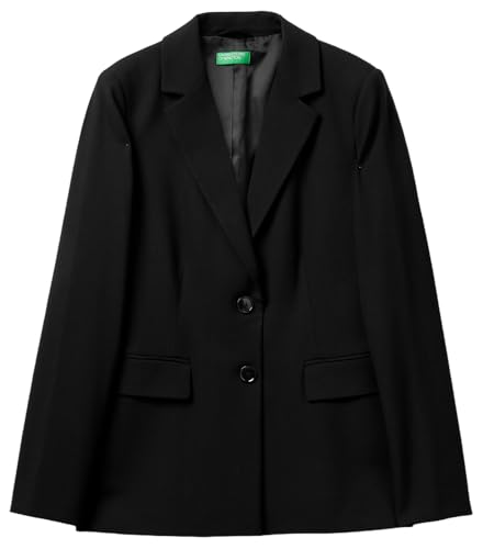 United Colors of Benetton Chaqueta de Mujer, Negro, 36 - Sports & Fitness Amazon Espagne à 47.60€