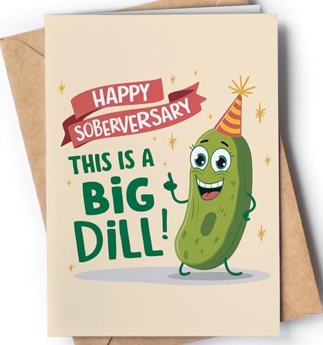 Biglietto divertente sobrio, biglietto di sobrietà... - Jouets & Jeux Amazon Italie à 12.83€