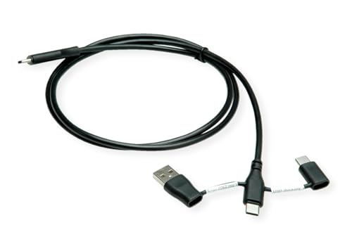 ROLINE Cable USB 2.0 tipo C, ST/ST, con adaptadores de... - High-Tech & Électronique Amazon Espagne à 23.98€