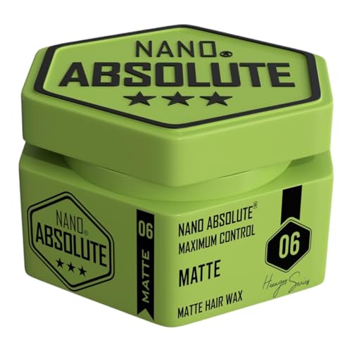 Nano Absolute Matte Hair Wax 140 ml | Cera para el pelo |... - Beauté & Parfums Amazon Espagne à 8.68€