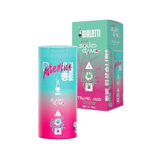 Bialetti Travel Mug Squid Game©, 360ml, Acier Inoxydable... - Jouets & Jeux Amazon France à 9.30€