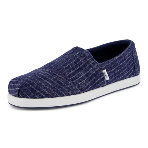TOMS Espadrillas Alp FWD da Uomo, a Righe Blu Navy, Taglia... - Vente Flash Amazon -61%