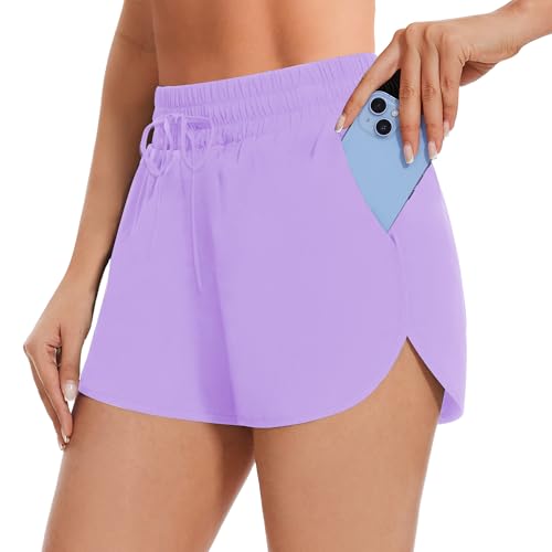 AKKQHH Short de sport court pour femme avec poche - Été... en promo à 8,17€ (-43%) sur Amazon FR