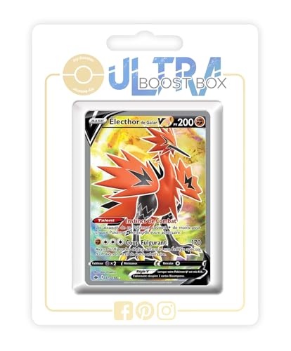 Électhor de Galar V (Zapdos de Galar V) 173/198 Full Art... - Auto & Moto Amazon Espagne à 34.87€