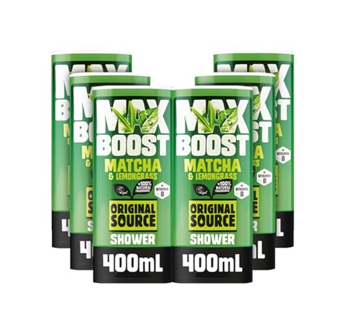 Original Source MAX BOOST Matcha & Lemongrass Shower Gel... - Beauty & Fragrances Amazon UK à 9.00€