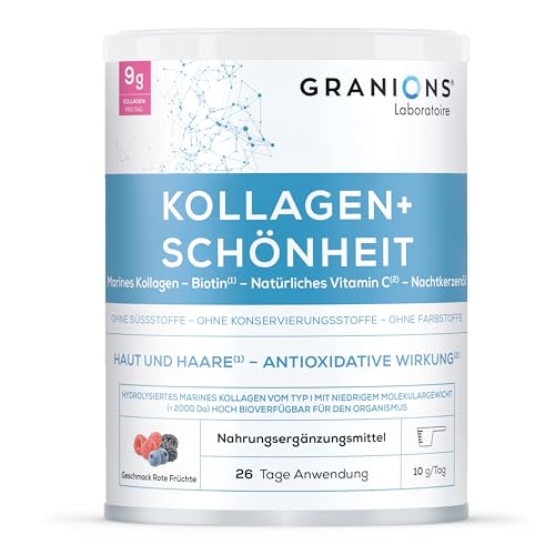 Kollagen Pulver 260 g Collagen Pulver - Biotin Haare... - Beauté & Parfums Amazon Allemagne à 14.55€