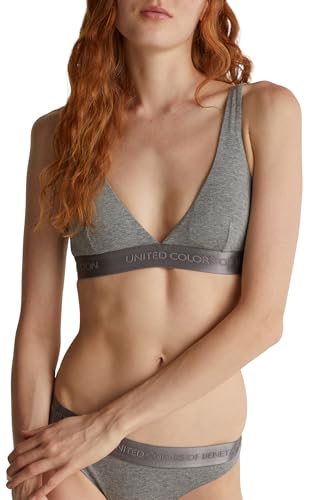 United Colors of Benetton Sujetador, Gris, L - Sports & Fitness Amazon Espagne à 17.90€