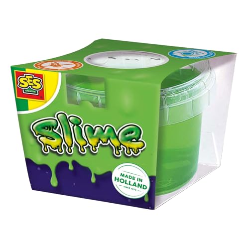 SES Creative 15041 Slime Vert Néon en Pot 140g - Slime de... - Amazon France à 3.49€