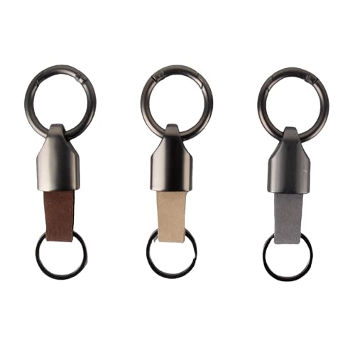 UFOVAOK 3 llaveros pequeños de cuero con hebilla de... - Garden & Outdoor Amazon Spain à 4.84€