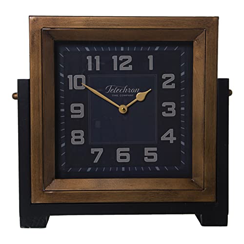 RELOJ SOBREMESA METAL MARRÓN/NEGRO, PILA: 1XAA NO INCLUIDA... - Maison & Cuisine Amazon Espagne à 19.93€
