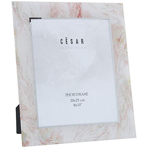 PORTAFOTOS 20X25CM CRISTAL MÁRMOL/DORADO EXT:28X33CM - Amazon Italy à 8.98€
