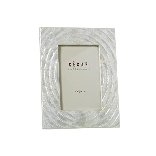 PORTAFOTOS NACAR 10X15CM NATURAL ONDAS RELIEVE - Auto & Moto Amazon Espagne à 11.79€