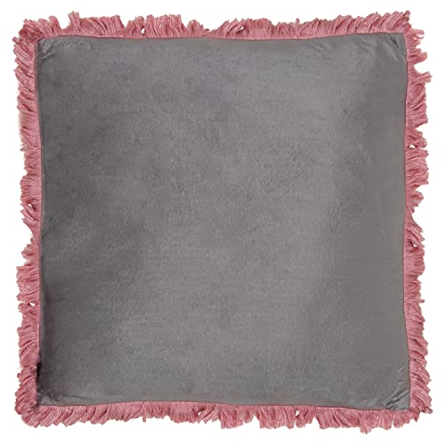 COJÍN 45X45CM TERCIOPELO GRISFLECOS ROSA C/CREMALLERA_45X45C... - Maison & Cuisine Amazon Allemagne à 20.95€