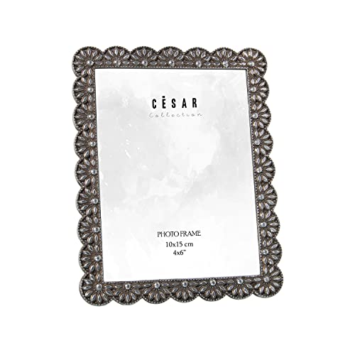 PORTAFOTOS RESINA 10X15CM PLATEADO EXT:13,5X1,2X18,5CM - Amazon Germany à 5.19€