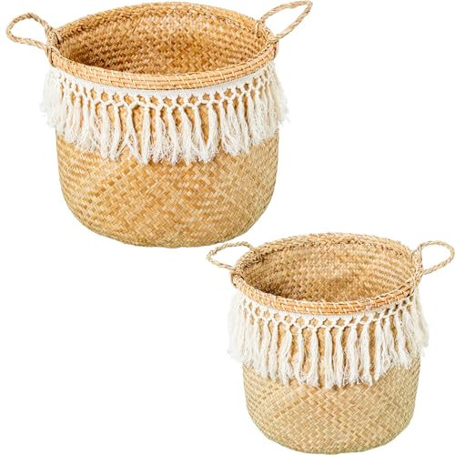 SET 2 CESTOS HIERBA DE MAR_°40X30+°32X30CM - Amazon Allemagne à 19.03€