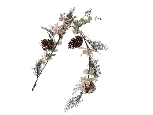GUIRNALDA PIÑAS Y FLORES ROSA - Bon plan à 12.17€