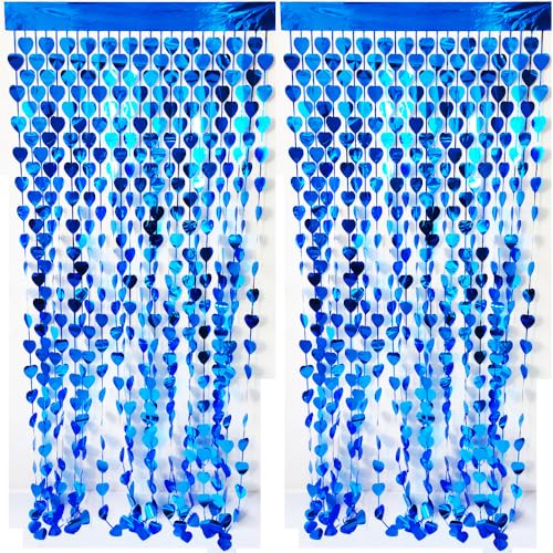 CYBERNOVA 2 Pack Fringe Curtain Backdrop, 3.2Ft x 6.6Ft... - Maison & Cuisine Amazon Royaume-Uni à 1.99€