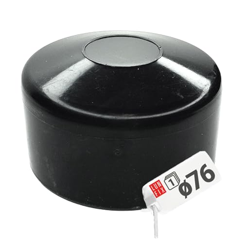 Pfostenkappen Zaunkappe Zaunpfahlkappe Rohrkappe Schwarz... - Jardin & Extérieur Amazon Allemagne à 0.73€