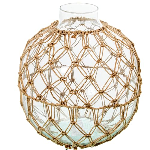 JARRÓN CRISTAL 23CM C/CUERDA_°21X23CM - Amazon Germany à 10.78€