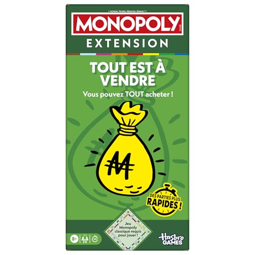 Monopoly Expansion, Everything Is For Sale (Classic... - Toys & Games Amazon UK à 5.00€