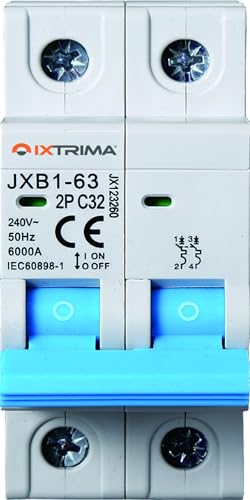IXTRIMA Interruttore Magnetotermico Automatico, 2P 32A 220V... - Auto & Motorcycle Amazon Italy à 10.10€