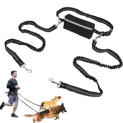 Laisse de jogging pour chien - Réfléchissante - Laisse pour... - Animalerie Amazon France à 9.02€