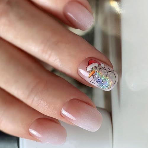 Avejjbaey Faux ongles à presser de Noël, bonhomme de neige... - Beauté & Parfums Amazon France à 2.68€