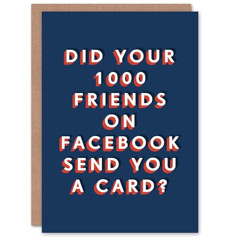 Artery8 Funny Did 1000 Social Media Friends Send One For... - Auto & Moto Amazon Royaume-Uni à 2.08€