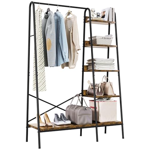 YITAHOME Garderobe Kleiderstange, Industrie Flur Baum mit 5... - Maison & Cuisine en promo à 43.99€