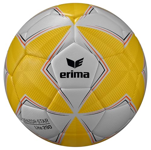 Erima SENZOR-Star Lite 290 2.0 Football (7192505), Jaune, 5 - Sports & Fitness en promo à 10.27€