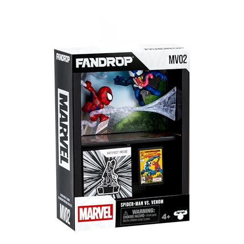 FANDROP MV02-Spider-Man VS. Venom, Combines A Displayable... - High-Tech & Électronique Amazon Royaume-Uni à 5.00€