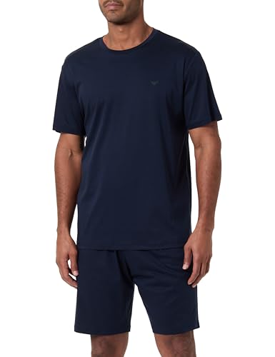 Emporio Armani Pigiama Corto Deluxe Uomo, Blu, M - Mode & Vêtements Amazon Italie à 59.60€