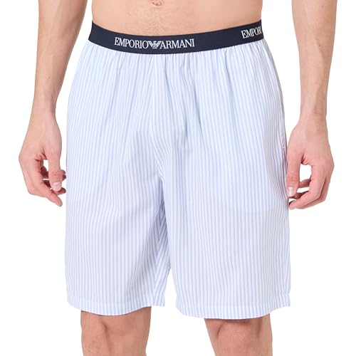 Emporio Armani Pantalones Cortos Tejidos teñidos de Hilo... - Maison & Cuisine en promo à 12.15€