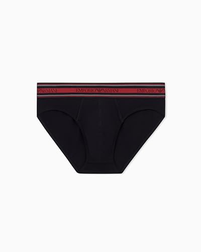Emporio Armani Textured Elastic Brief Ropa Interior, Negro... - Amazon Espagne à 7.78€