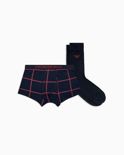 Emporio Armani Set Regalo Tronco + Calzini da Uomo, Blu, S... - Amazon Italie à 18.05€
