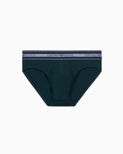 Emporio Armani Man's Textured Elastic Brief Green M - Amazon Royaume-Uni à 15.15€
