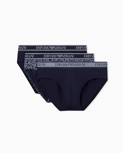 Emporio Armani Man's CORE Logoband 3-Pack Brief Blue S - Amazon Royaume-Uni à 22.71€