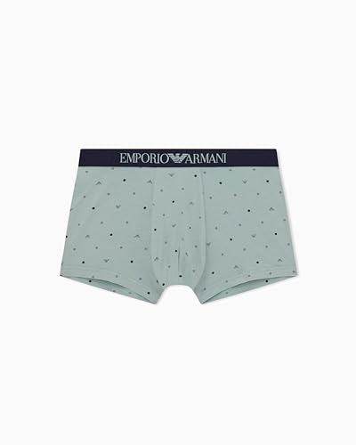 Emporio Armani Man's Classic Pattern Mix Trunk Green S - Amazon Royaume-Uni à 12.14€
