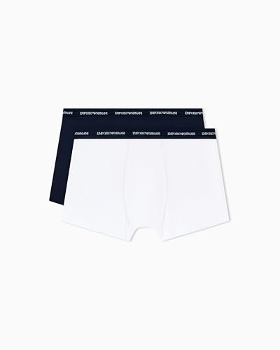 Emporio Armani Eco Viscose 2-Pack Trunk Bermuda, Blu, M Uomo - Amazon Italie à 18.50€