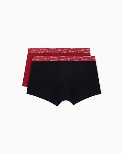 Emporio Armani Man's Allover Shiny Logoband 2-Pack Trunk... - Deal Amazon à 13.28€