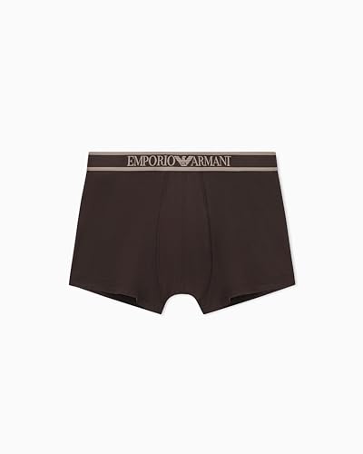 Emporio Armani Man's Stretch Piquet Trunk Brown L - Nouvelle promo Amazon à 13.77€