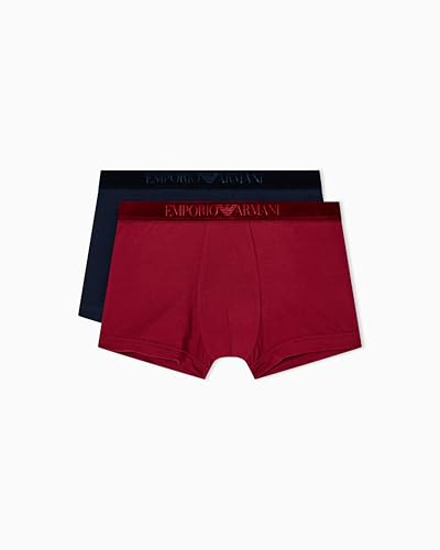 Emporio Armani Velvet Logoband 2-Pack Trunk Bermuda, Blu... - Deal Amazon à 16.24€