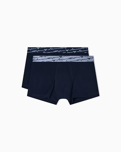 Emporio Armani Man's Allover Shiny Logoband 2-Pack Trunk... - Amazon Royaume-Uni à 19.12€