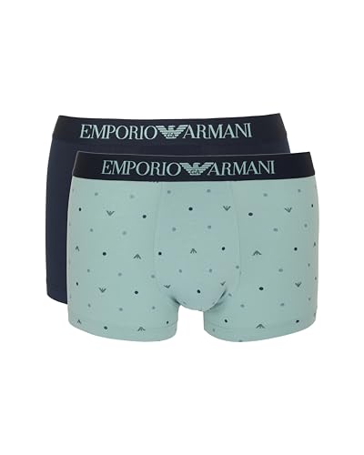 Emporio Armani Classic Pattern Mix 2-Pack Trunk Bañadores... - Amazon Espagne à 15.19€