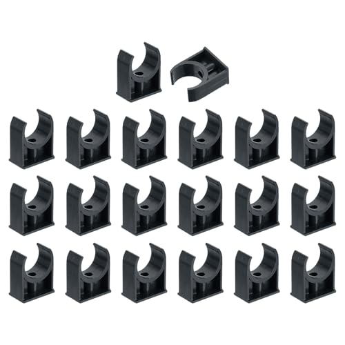 sourcing map 20Pcs PVC Water Pipe Clamps Clips, U-Shaped... - Maison & Cuisine en promo à 10.59€