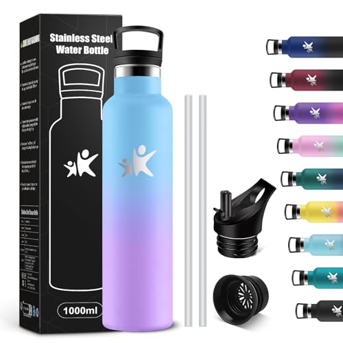 KollyKolla Thermosflasche 1L, Wasserflasche Kohlensäure... - Sports & Fitness Amazon Allemagne à 13.39€