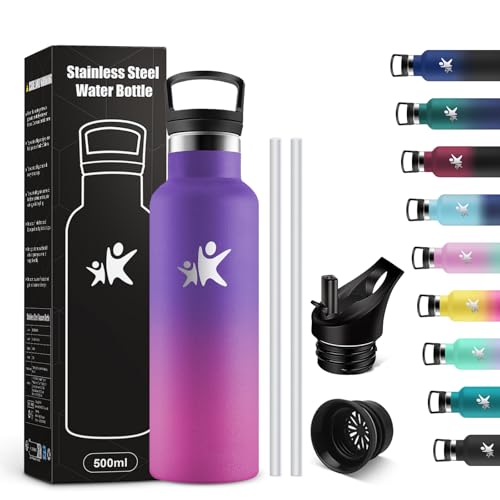 KollyKolla Borraccia Termica Bambini 500ml, Borraccia con... - Jouets & Jeux en promo à 11.38€