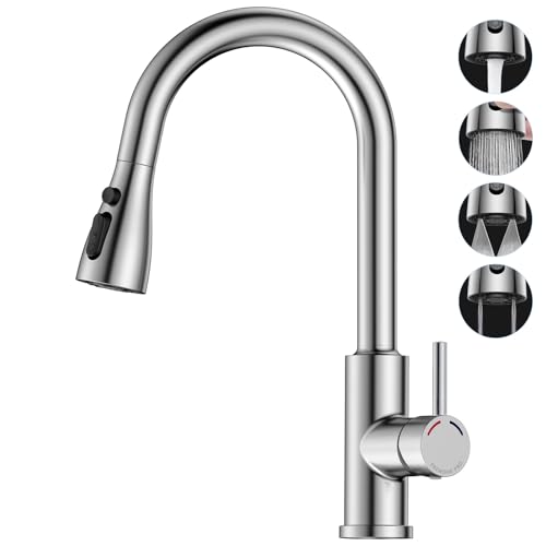 SREWOHS PRO Rubinetto Lavello Cucina, Miscelatore con... - Sports & Fitness en promo à 34.99€